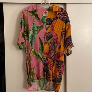 Farm Rio Mixed Prints Uni Shirt